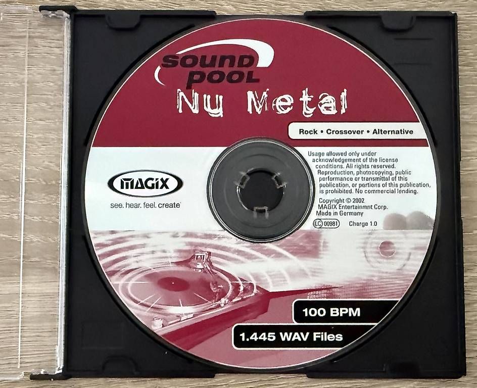 CDs: Magix - Soundpool - Nu Metal – Gebraucht aus Zofingen von Kolega01