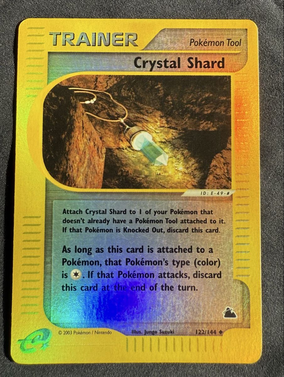 Pokémon Carte collezionabili: Reverse holo Crystal Shard Trainer - Skyridge 122/144 – Nuovo (secondo la descrizione) da Winterthur venduto da SiddyPokemon