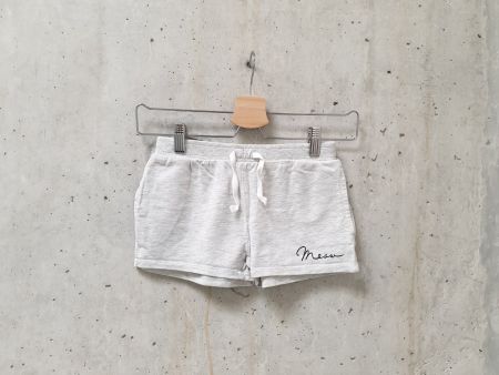 Short en molleton Alive, gris clair, fille, taille 128