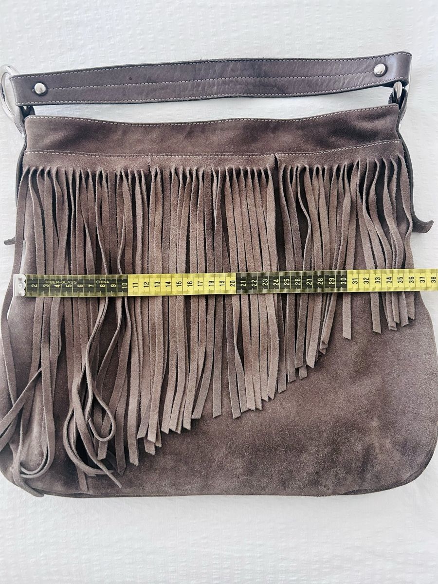 Navyboot Sacs femmes: Navyboot Shoulder Bag Suede Fringe – D'occasion à Zürich par diva1972 8