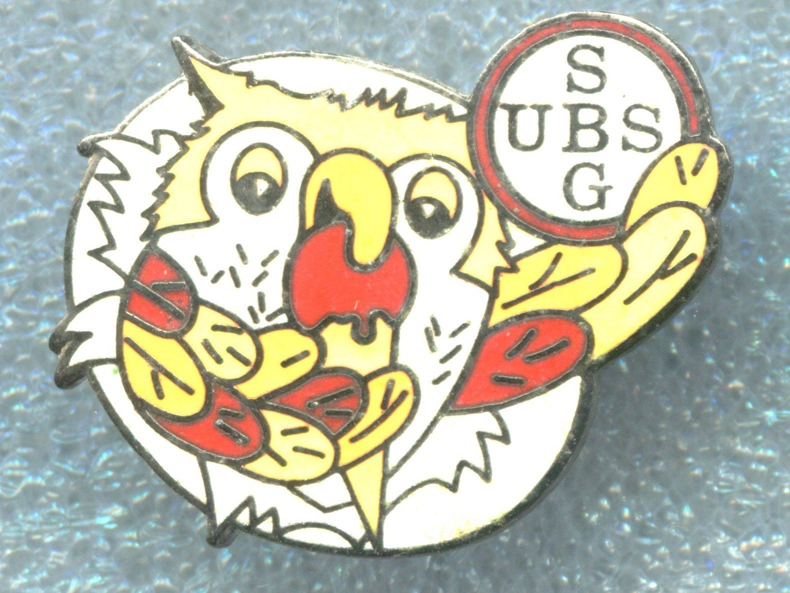 UBS Plaquettes & Badges: UBS  Eule – D'occasion à Winterthur par Sammleroase