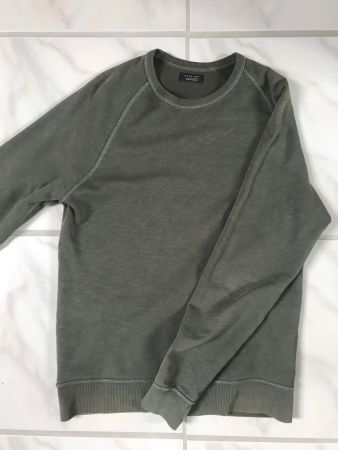 Zara crewneck olive, L