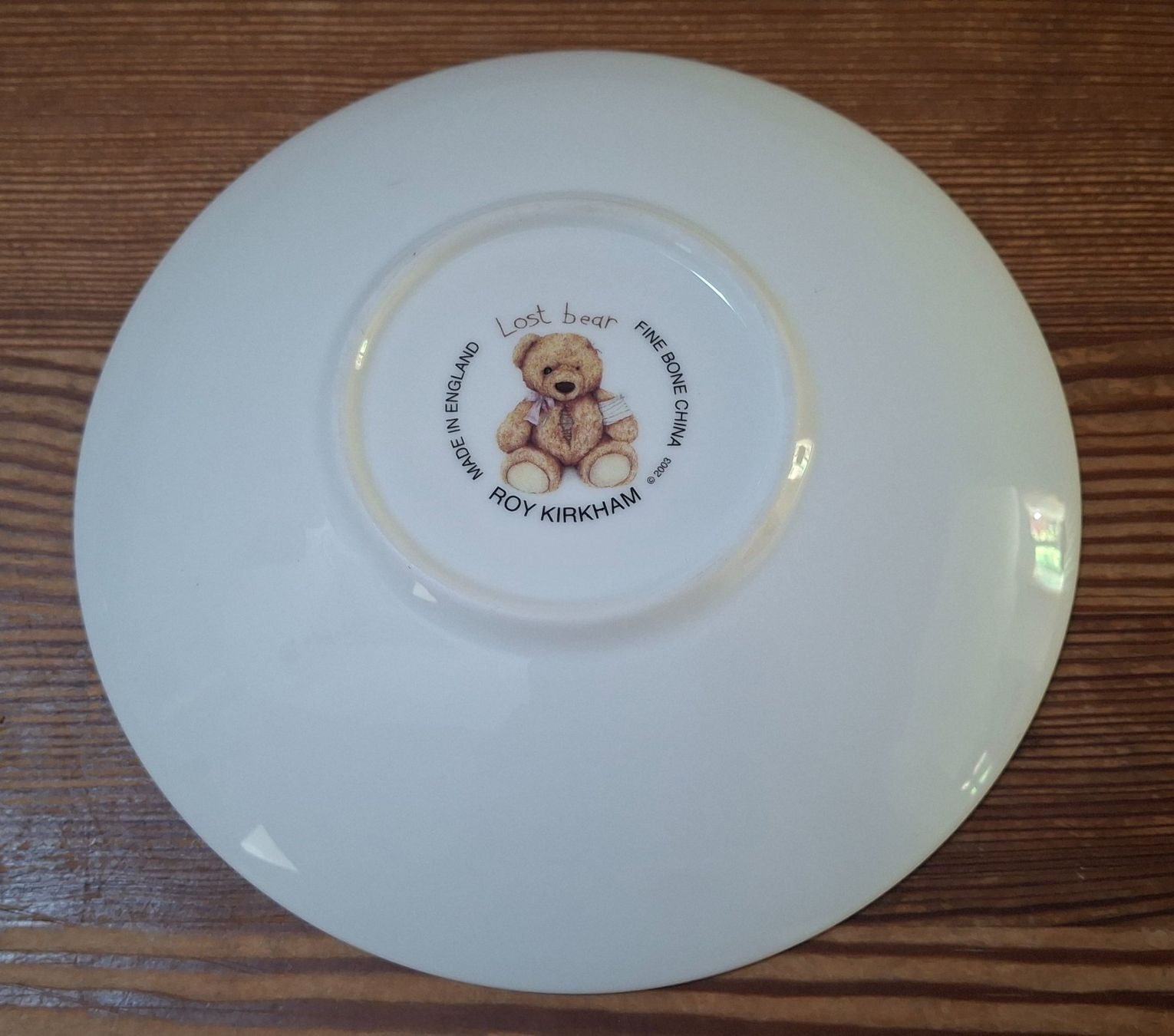 Tassen: Roy Kirkham Fine Bone China  "Lost Bear" Tasse + Unterteller – Neu (gemäss Beschreibung) aus Rain von barney03 2