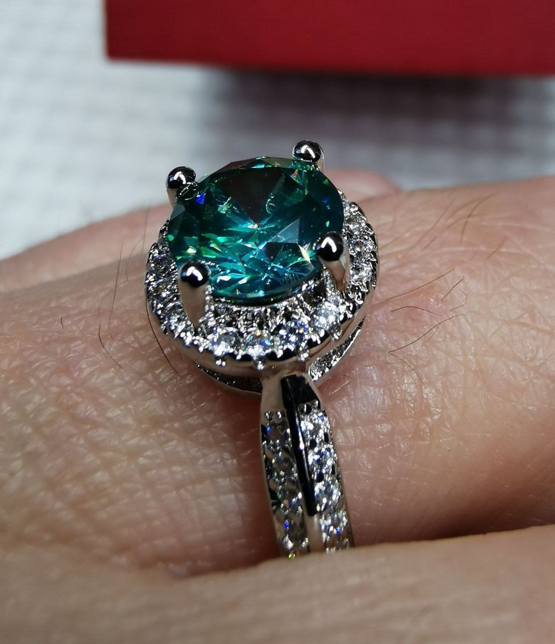 Anelli: Bague avec zircons – Nuovo e nell'imballaggio originale da Reconvilier venduto da Tsma67 2