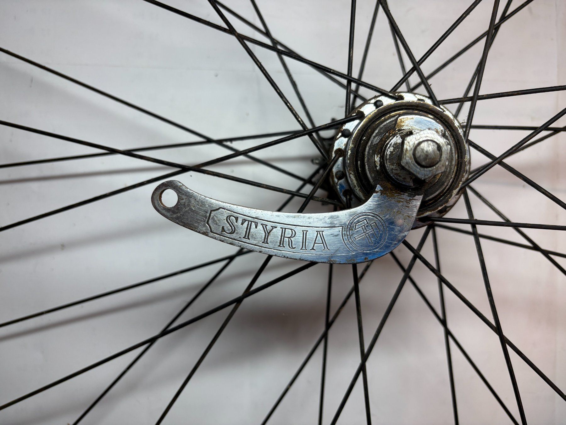 Pneumatici & Ruote complete: Velo Hinterrad mit Styria Nabe, Eingang, Rücktritt, Retro – Usato da Herzogenbuchsee venduto da chisu51 3