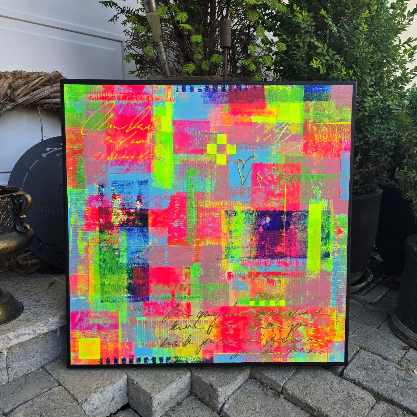 Dipinti: Acrylbild 'SPARKS' • 60x60 • JasArt – Nuovo (secondo la descrizione) da Wikon venduto da Nephilim74