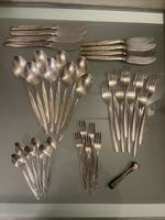 Besteck-set versilbert