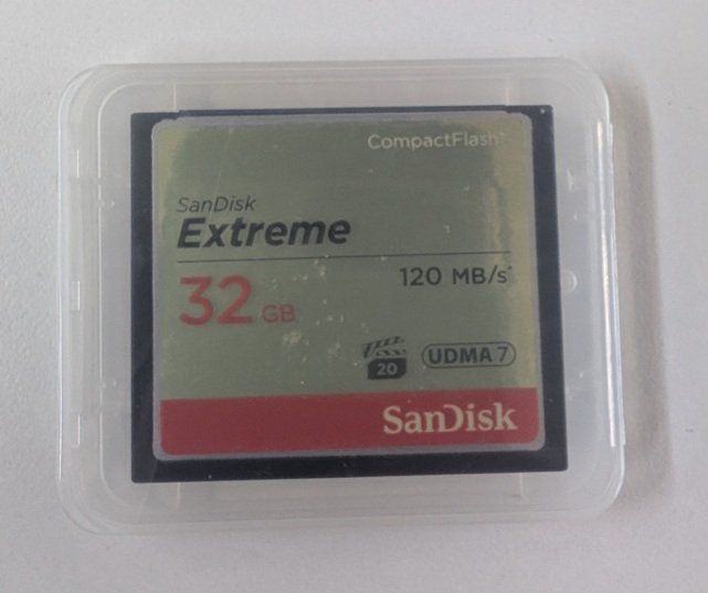 Sandisk Schede di memoria: Sandisk Extreme CompactFlash CF Karte 32GB – Nuovo (secondo la descrizione) da Zollikofen venduto da dublerone 4