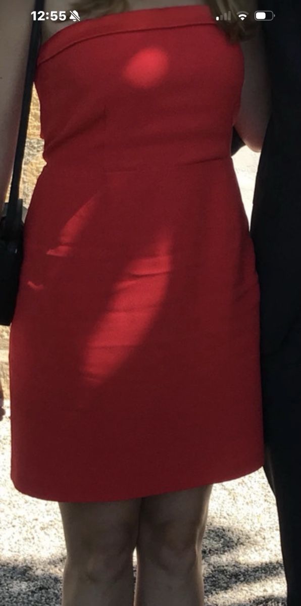 Sezane Kleider: Robe bustier rouge Sezane taille M – Neu (gemäss Beschreibung) aus Yverdon-les-Bains von emi_ry6z 8