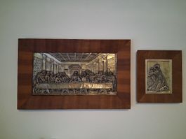 Letztes Abendmahl und Betender