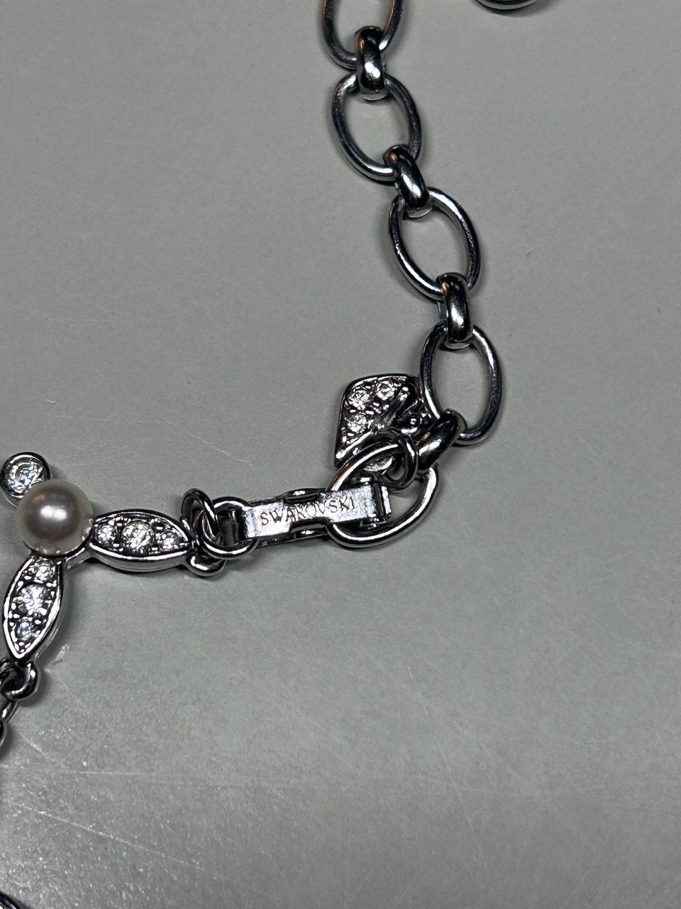 Swarovski Catenine: Collana Vintage Swarovski "Fidelity" – Usato da Giubiasco venduto da LorisVale 3