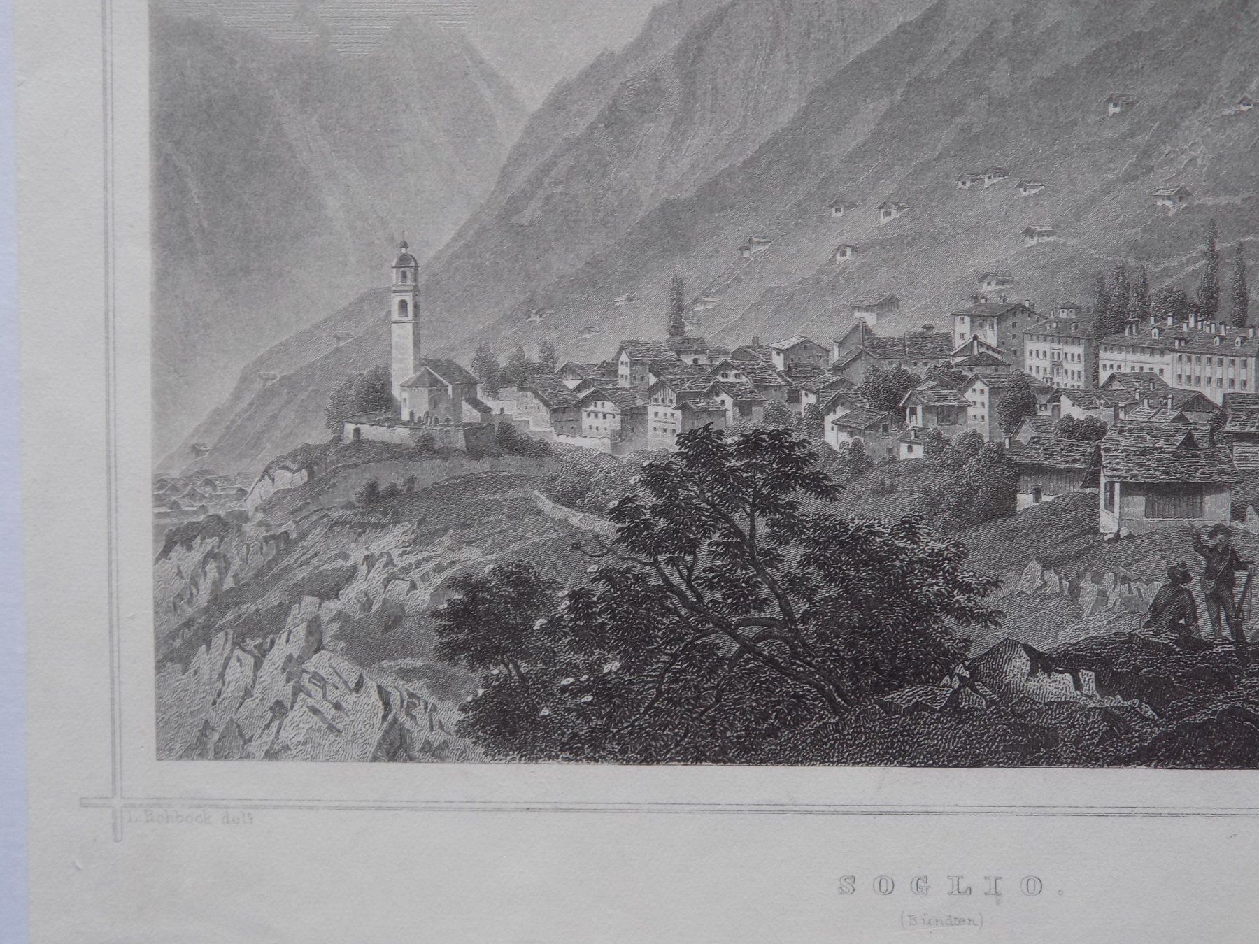 Gravures: Soglio Graubünden – D'occasion à Risch par Antikfee 6