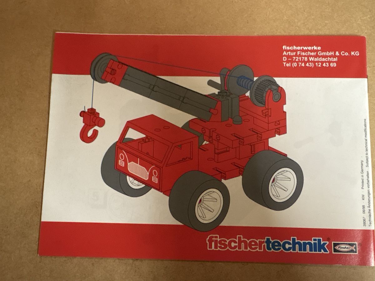 Fischer Kit di costruzioni: Fischertechnik Junior Starter, Bauanleitung, ab 5 Jahre – Nuovo (secondo la descrizione) da Chur venduto da Sash9 2