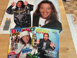D.J.BOBO D J BOBO tolle Bericht + Poster Sammlung CH 90's