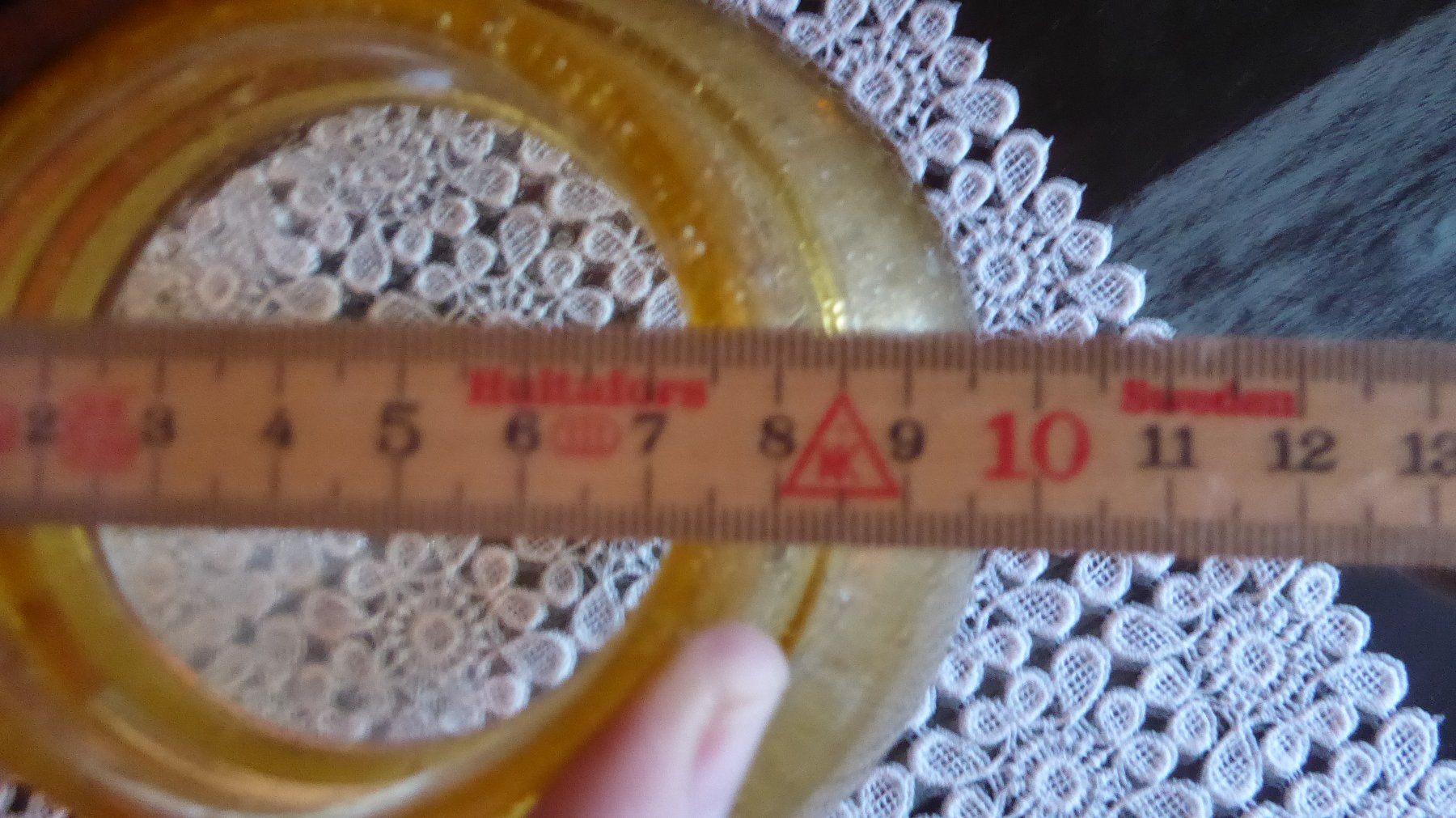 Paralumi: Vintage Lampenschirm Glas – Usato da Sargans venduto da Benziner 4
