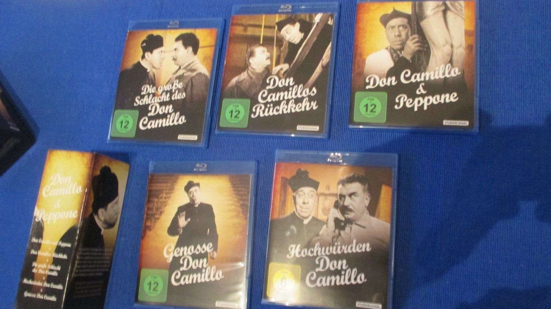 Tutti i DVDs: Don Camillo u. Peppone blu ray BOX/ TOLL – Nuovo e nell'imballaggio originale da Wattenwil venduto da Firebird1 6