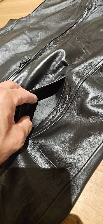 Gilet & Giacche: Herren Lederweste schwarz, Gr. L – Nuovo e nell'imballaggio originale da Arbon venduto da my_shopping 3