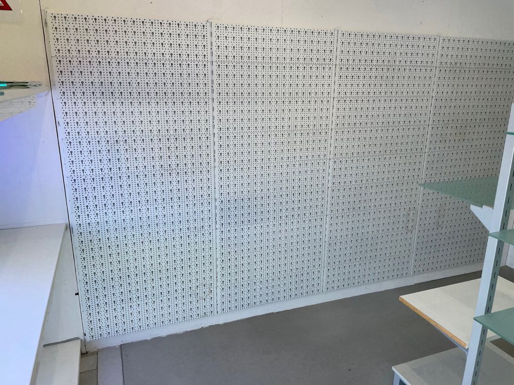 Nabbi Lochplatten Transparent - 8 Stück 7-15cm Steckbretter