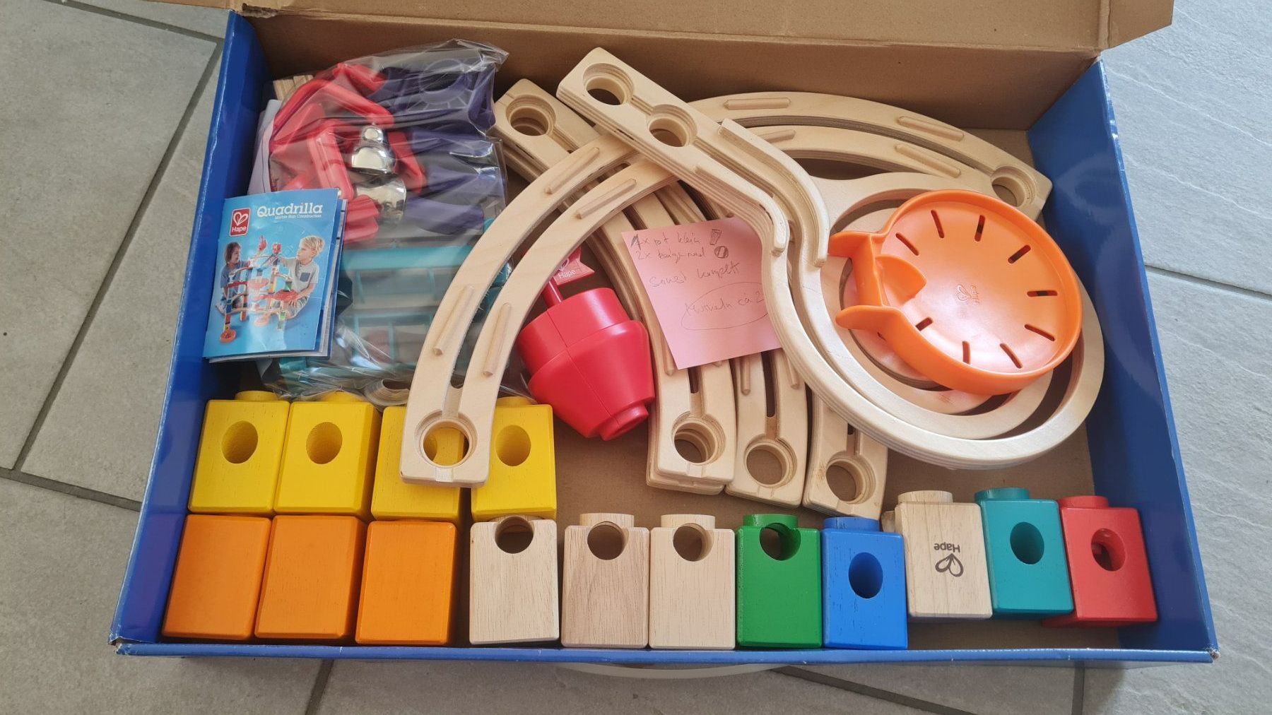 Quadrilla Giocattoli: Hape / Kugelbahn Quadrilla / Castle Escape / E6019 – Usato da Safenwil venduto da Husqi2000 3