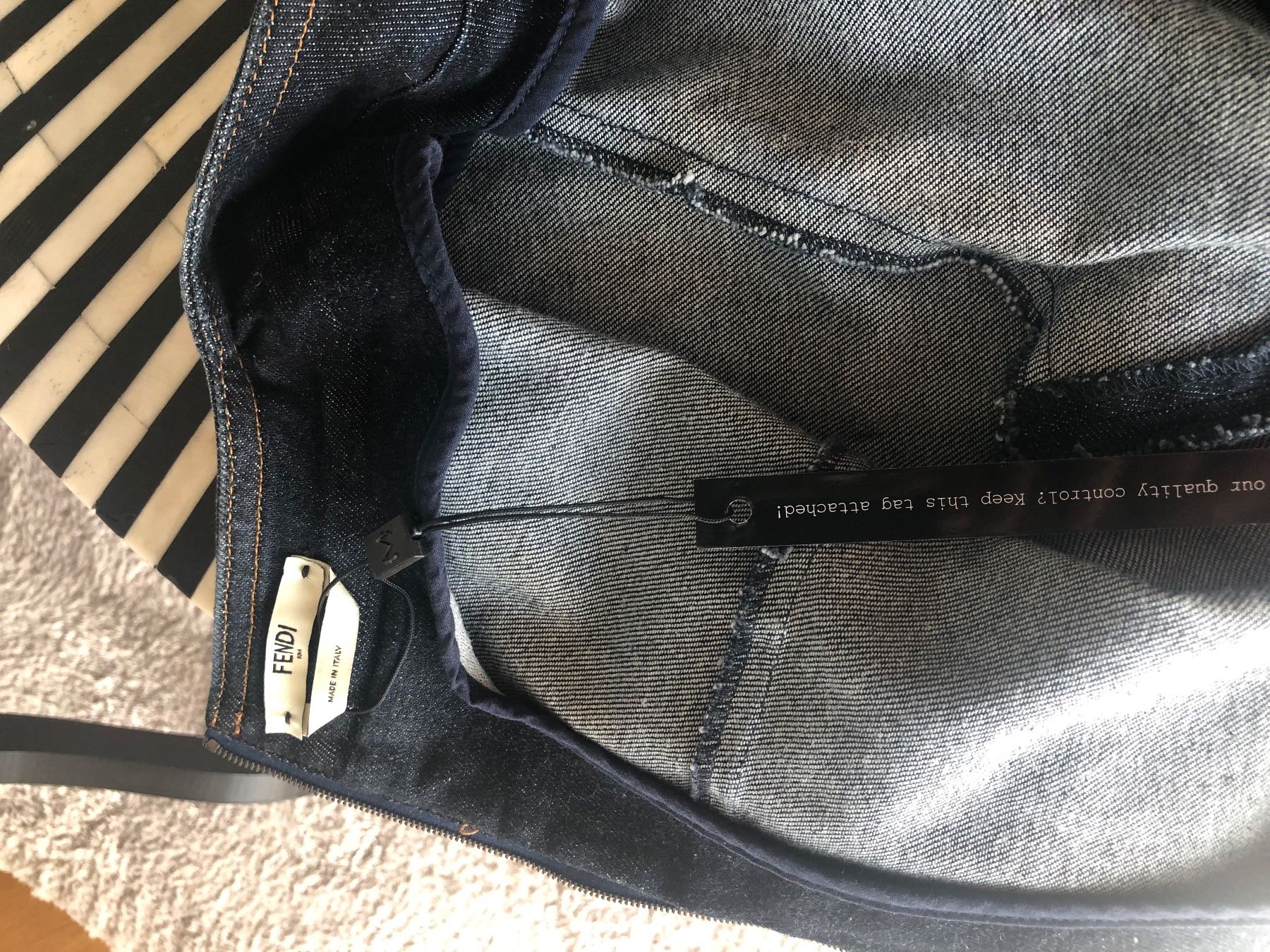 Fendi Kleider: FENDI Denim kleid mit cut outs NEU – Neu (gemäss Beschreibung) aus Sutz von paleo6454 8