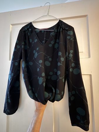Seidenbluse comptoir des cotonniers