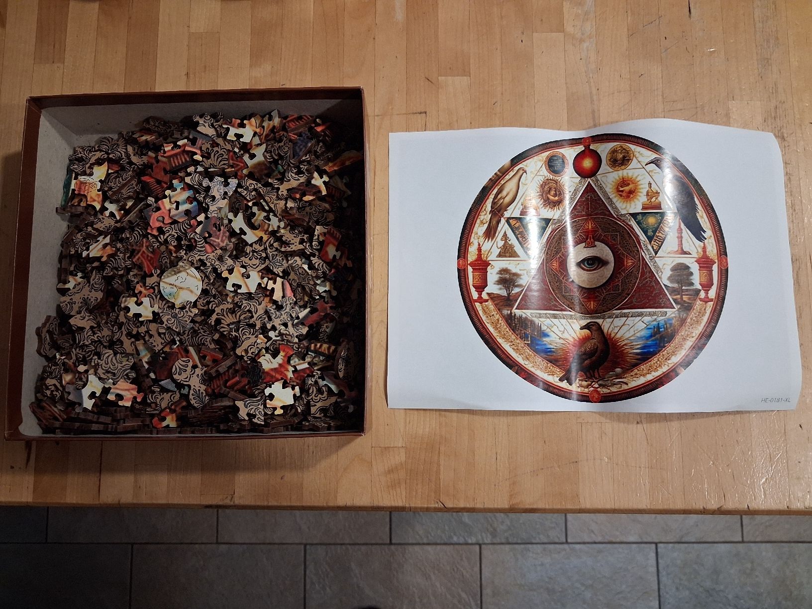Puzzle: puzzle wooden 505 pièces  – Usato da Mayens-De-Chamoson venduto da arvine29 2