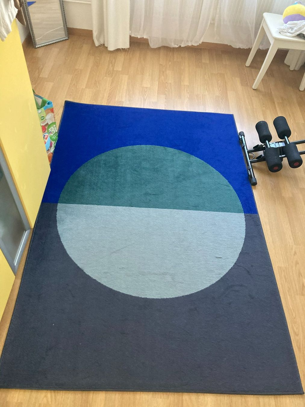 Ikea Teppiche: Teppich mit Kreis Muster – Gebraucht aus Niederscherli von ypsilon315