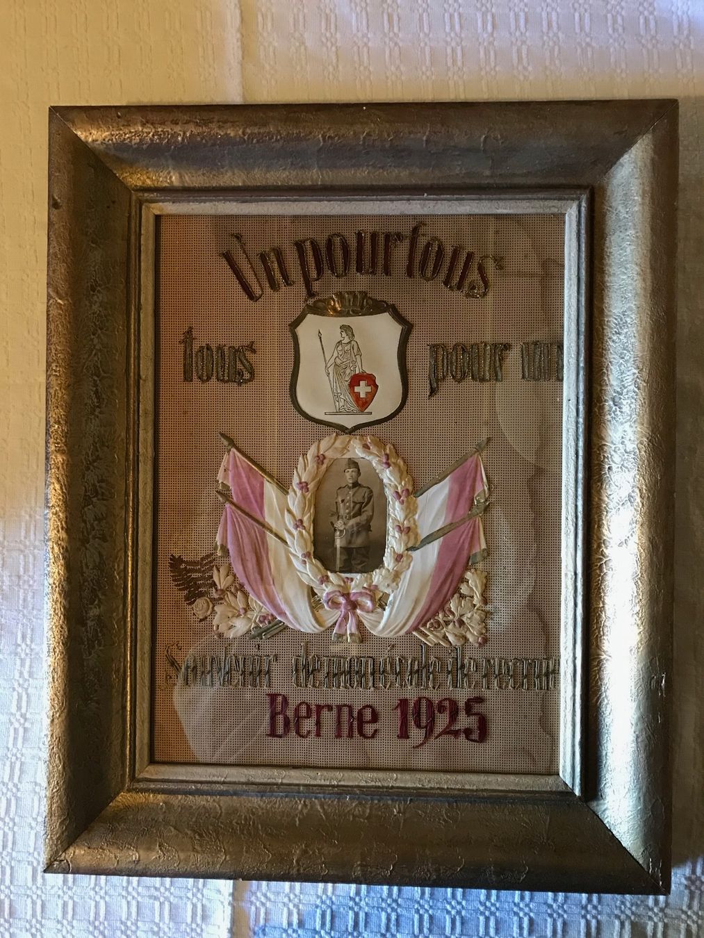 Wandtafeln: Cadre militaire Berne 1925 – Gebraucht aus Ste-Croix von mjmg
