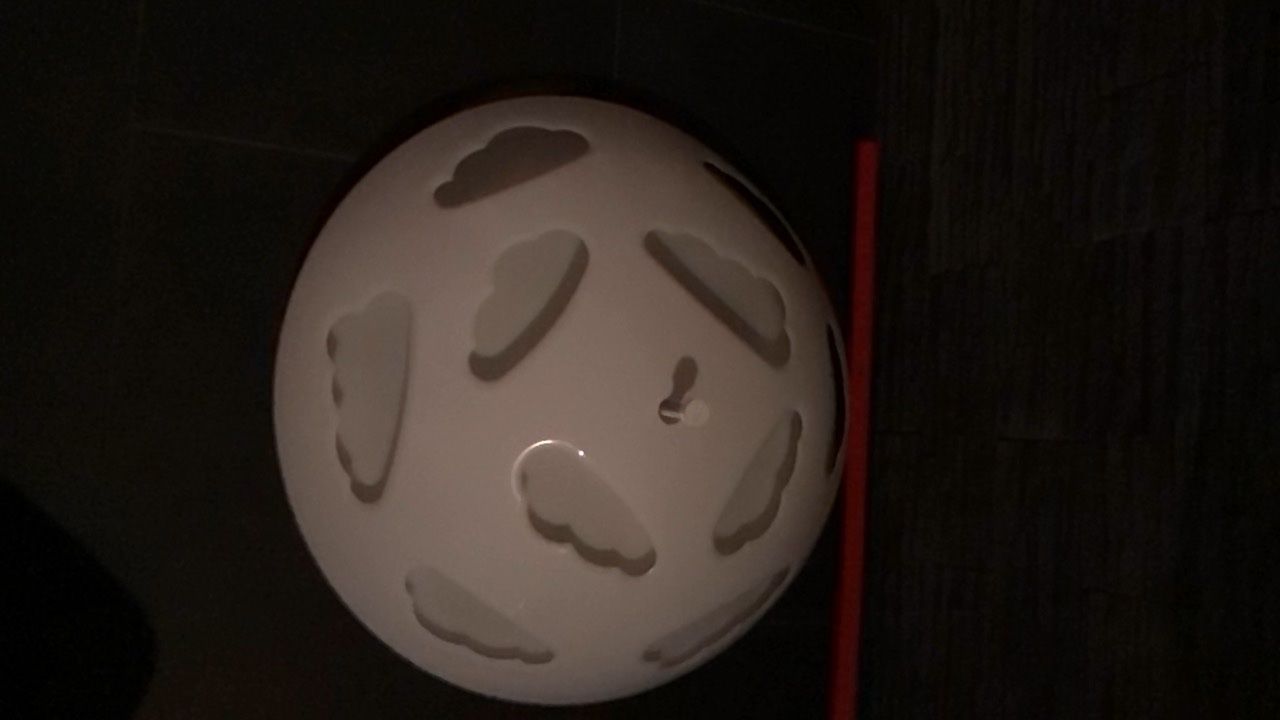 Ikea Kronleuchter & Deckenlampen: Ikea Deckenlampe  Weiss mit Wolken – Gebraucht aus kriens von fry80 3