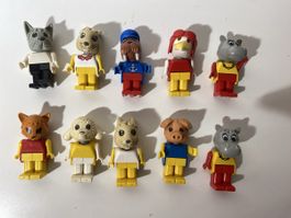 10 Lego Fabuland Figuren