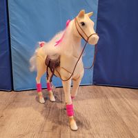 Barbie Pferd Tawny Springpferd