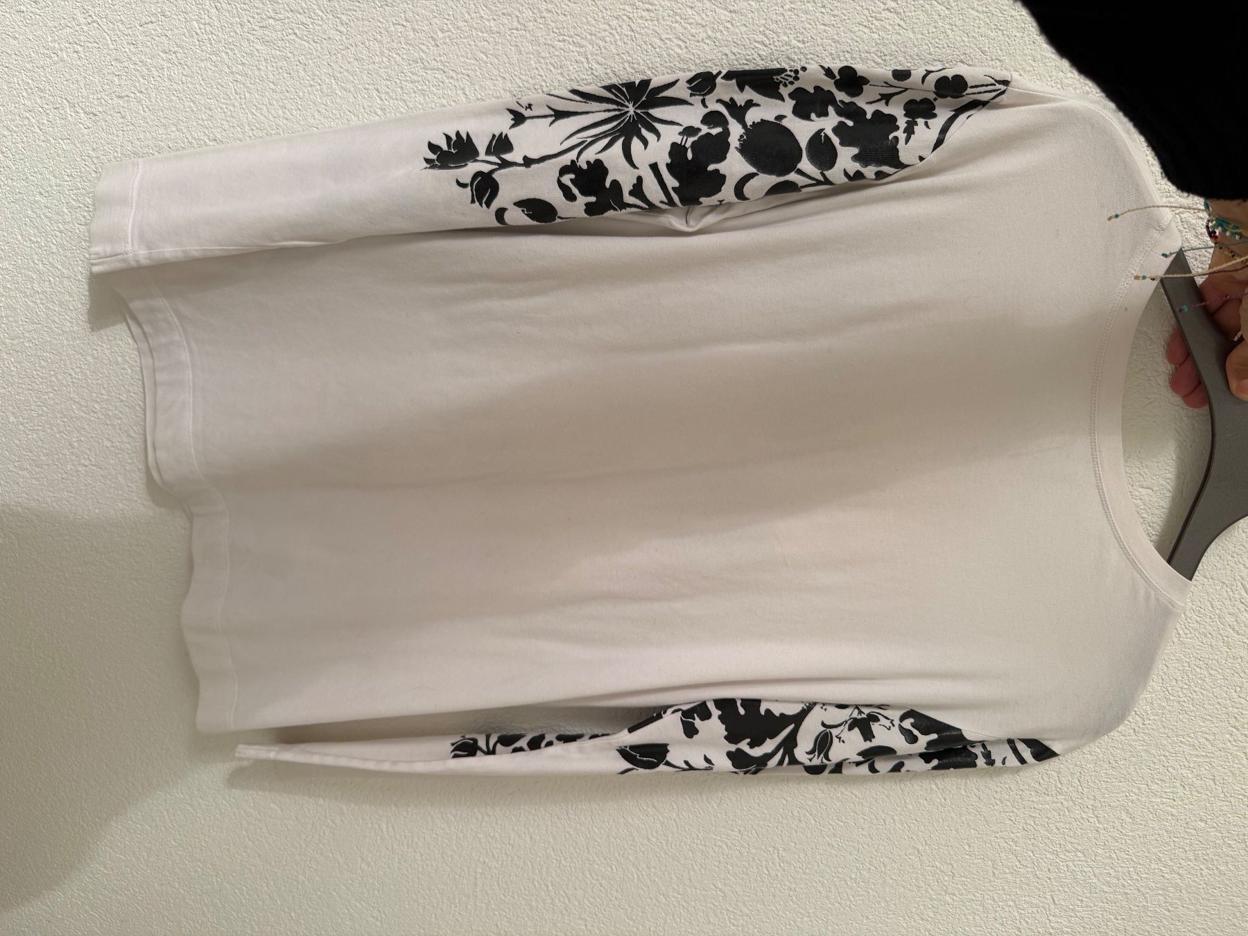 Roberto Cavalli Camicette: Just Cavalli Longsleeve Shirt - Flowered Design - Size S – Usato da Oberglatt ZH venduto da Sale12 3