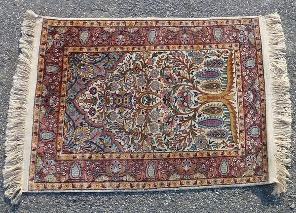 Tappeti: Indien ++ Echter Seiden-Teppich Kashmir – Usato da Walkringen venduto da Casablanca777