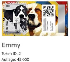 Swiss Crypto Stamp 3.0 ID 2 "Emmy" mit NFT