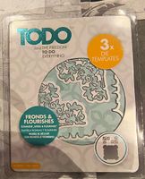 TODO Stanzschablone Fronds & Flourishes, 3er-Set neu