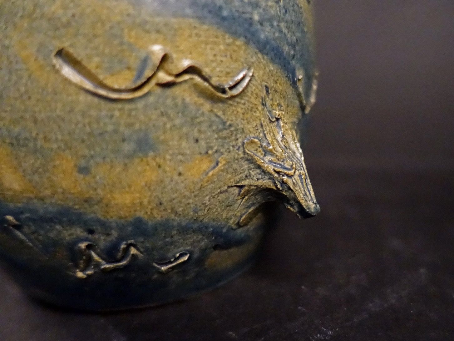 Statuette: Eule / Vogel in schönster Keramikkunst – Usato da Russikon venduto da Eulenfeder 8