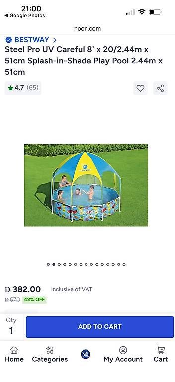 Piscine: Piscine best way steel pro  – Usato da Vinzel venduto da ninioenor 3
