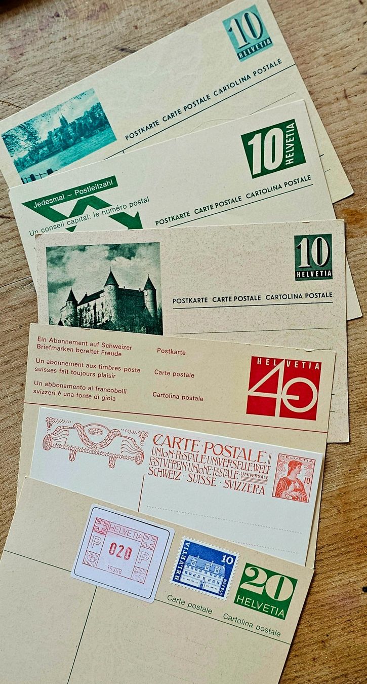 Alle Briefmarken: 6 Ganzsachen ** – Neu (gemäss Beschreibung) aus Les Valettes von Nuba1