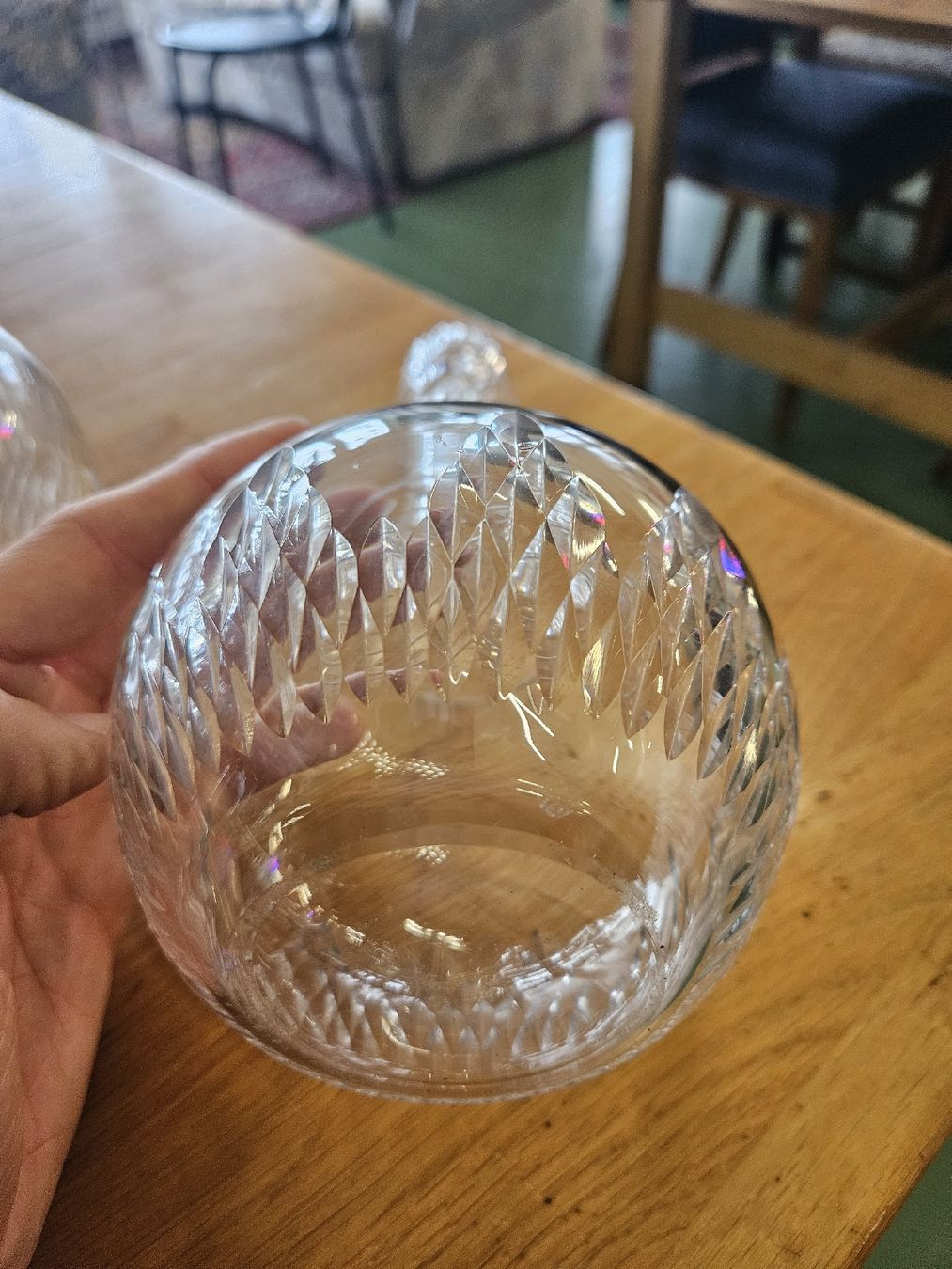 Baccarat Karaffen: Kristall Karaffe Baccarat 22cm  – Gebraucht aus Pratteln von Cartonsducoeur_bl 5