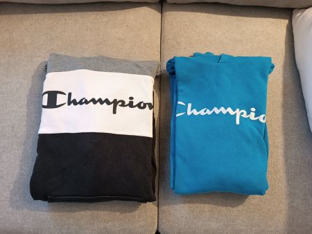 2x Champion Hoodie Pullover Gr. M/L