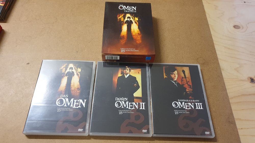 Omen Trilogie DVD Box | Kaufen auf Ricardo