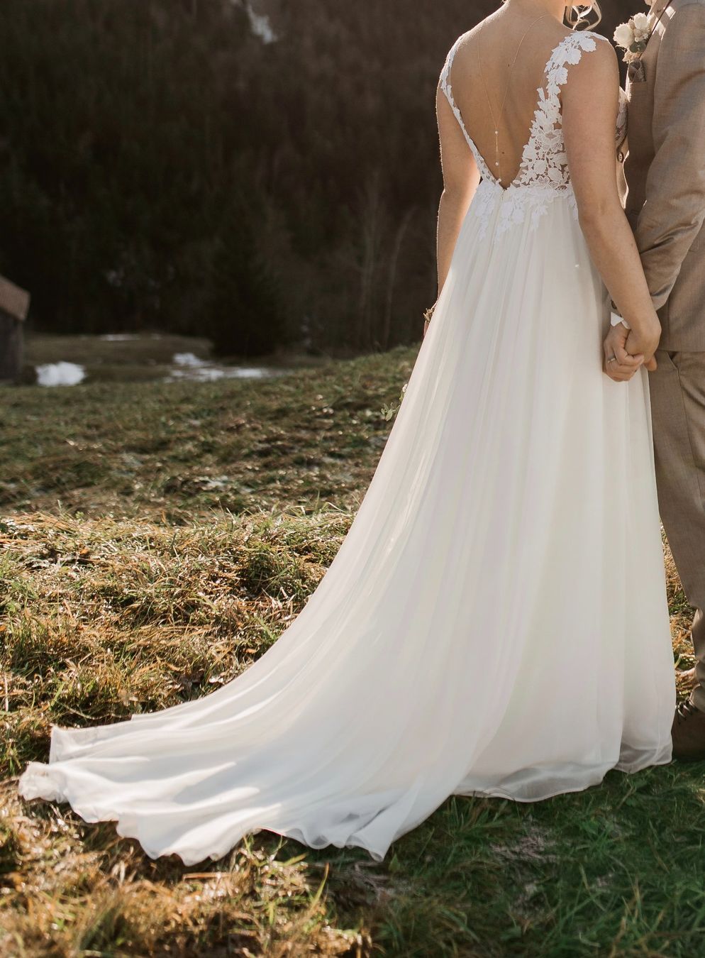 Kleider: Secondhand Brautkleid Sabe "Guido", Grösse 38-40 – Gebraucht aus Brunnen von Herzig-Brautmode 1