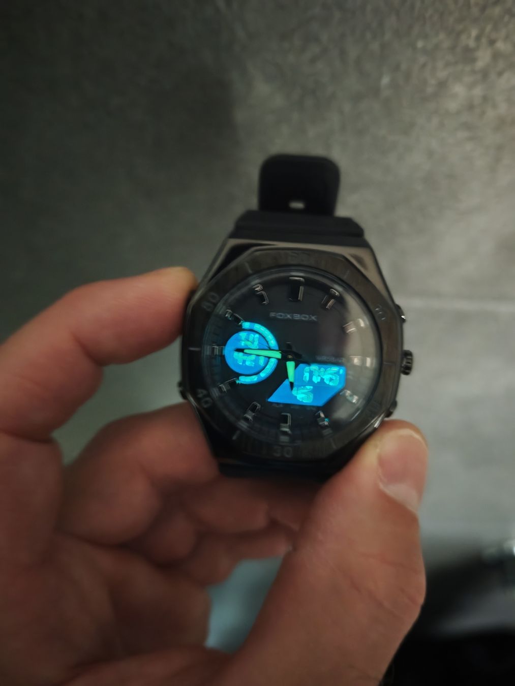 Orologi: Foxbox Uhr schwarz Digital,  Analog – Nuovo (secondo la descrizione) da Zürich venduto da Igi10 5