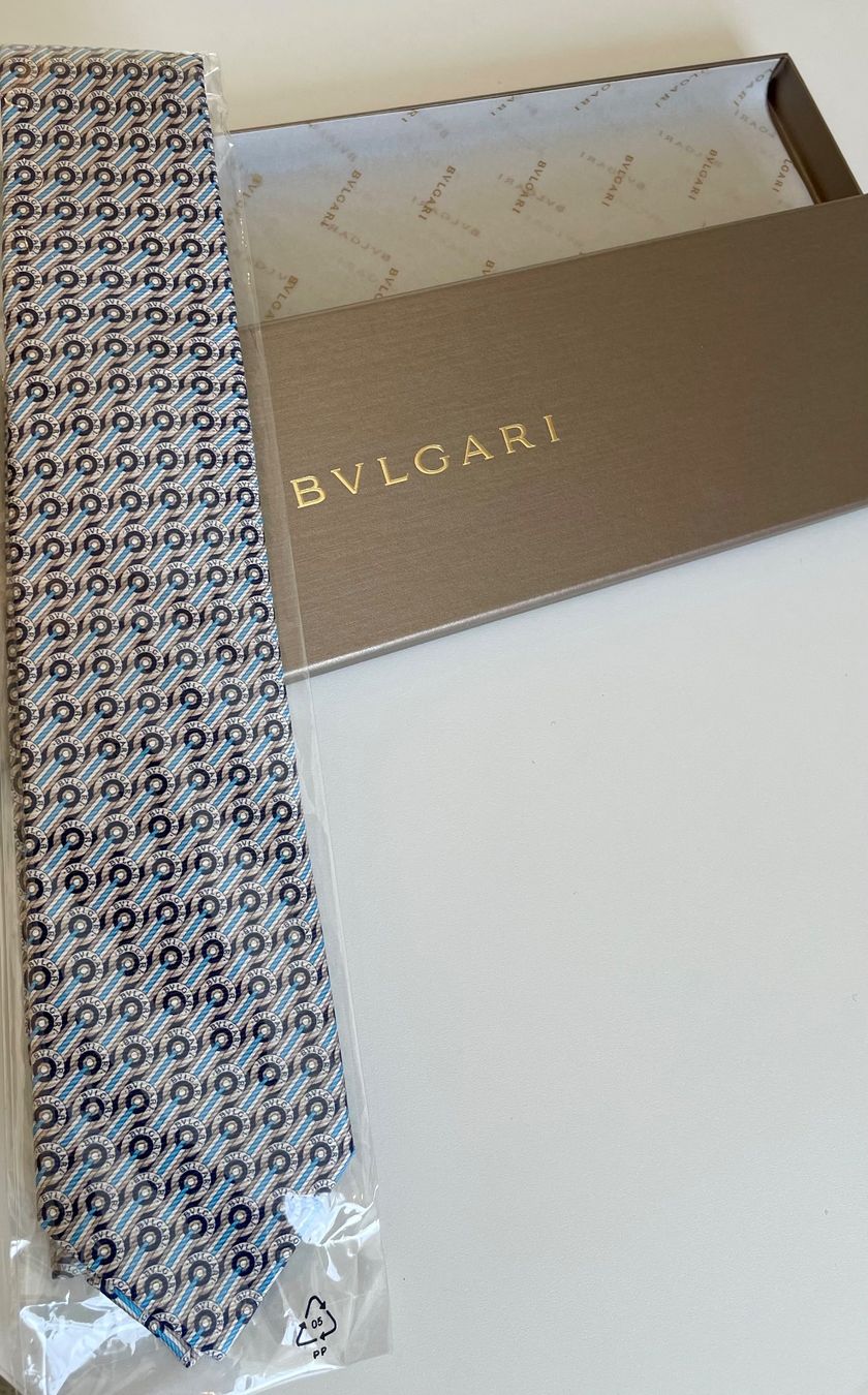 Bulgari Cravatte: Bulgari Krawatte (100% Seide) – Nuovo e nell'imballaggio originale da Basel venduto da Ch2005 2