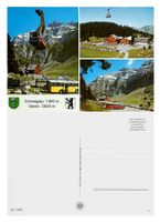 Schwägalp Säntis Appenzell Luftseilbahn Postauto Bus Car