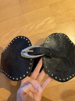 Damen Gürtel Nolita Leder schwarz Gr. 70 gebraucht