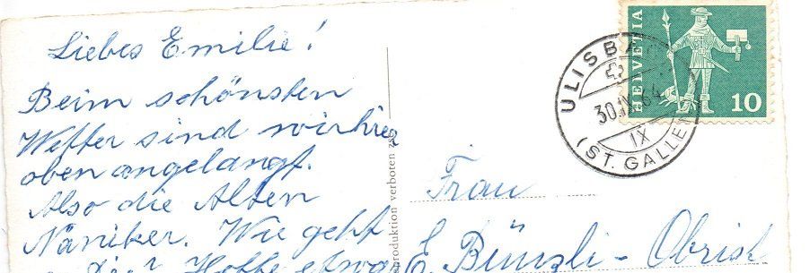 Cartoline postali: EBNAT-KAPPEL Nr. 23641 – Usato da Jona venduto da philajona 1