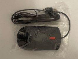 Neue, ungebrauchte PC-Maus, mit Kabel, schwarz