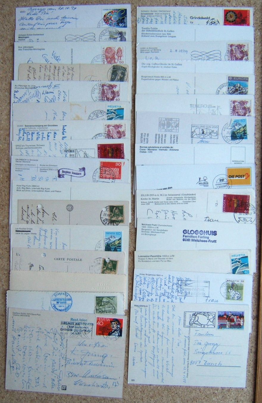 Cartoline postali: LOT AK SCHWEIZ (C) – Usato da Brunnen venduto da Nonne04 1