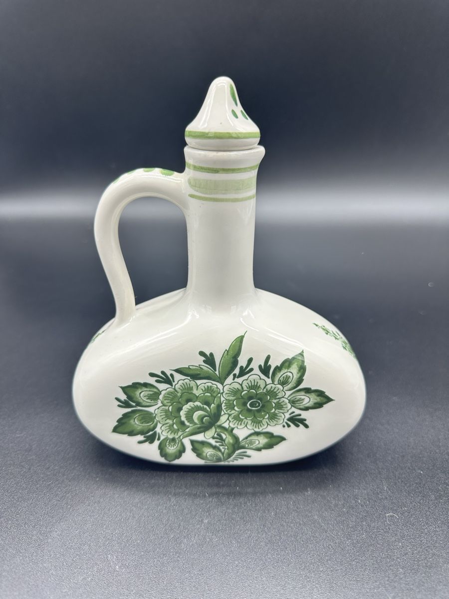 Altro in Stoviglie & Bicchieri: Vintage Delftware Olive Oil Bottle, Green – Usato da Villmergen venduto da JacRon 1